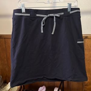Lands end cotton tennis skirt